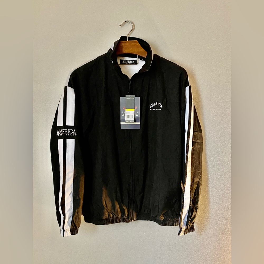 Perry Ellis American Rare JACKET Limited Edition 2018 Windbreaker Jacket Medium
